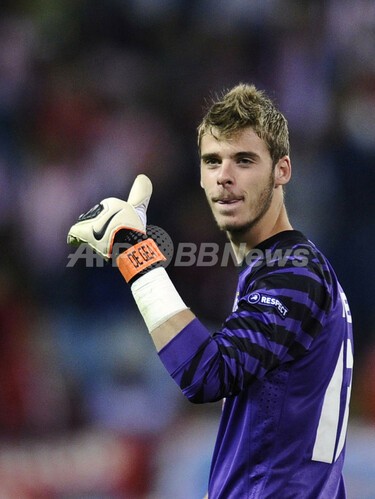 【CL仕様／新品・紙タグ付き】デ・ヘア ＃１ マンチェスター・ユナイテッド マンチェスター・ユナイテッドがGKデ・ヘア獲得 写真1枚 国際ニュース