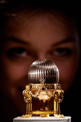 34億円の露皇帝のエッグ、英国で間もなく一般公開