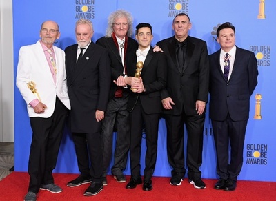 ゴールデン・グローブ賞『ボヘミアン・ラプソディ』が作品賞、主演男優賞受賞
