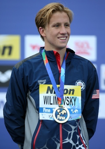 ウィリモフスキがオープンウオーター10キロで金メダル、第16回世界水泳