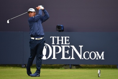 松山は首位と5打差発進、日本勢トップは稲森 全英OP