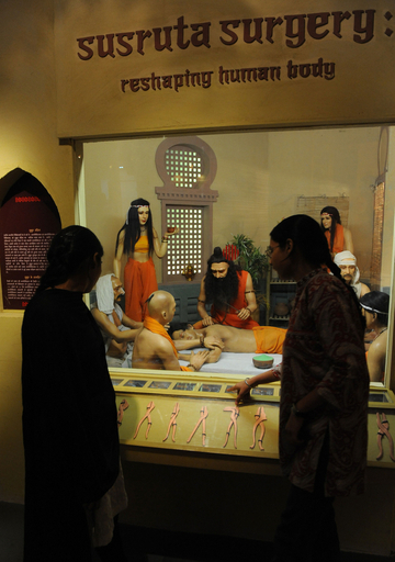 最古の美容整形も？インドの科学技術に光あてる展覧会 ニューデリー