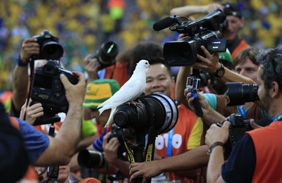 カメラがとらえた一瞬、サッカーW杯おもしろ写真集