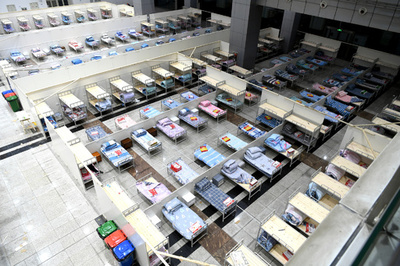 新たに「コンテナ病院」を3か所設置、ベット3400床増 中国・武漢