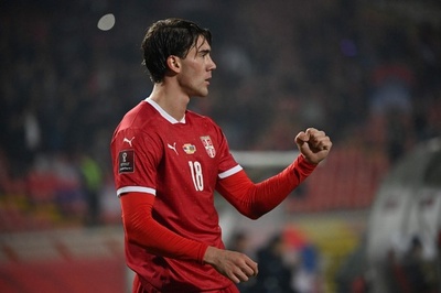 W杯に臨むセルビア代表、負傷のブラホビッチがメンバー入り