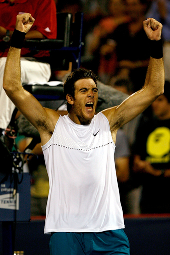 デルポトロ ロディックに競り勝ち決勝進出、ロジャーズ・カップ