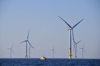 独アルコナ洋上風力発電所、来週開設式 メルケル氏ら出席へ