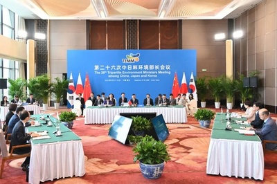 中日韓が新たな環境協力共同行動計画に署名