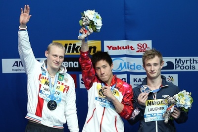 何超が中国の飛び込みメダルラッシュに加勢、第16回世界水泳