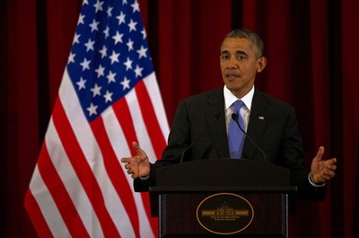 米大統領、ロシアに国際監視団への参加など要求 ウクライナ情勢