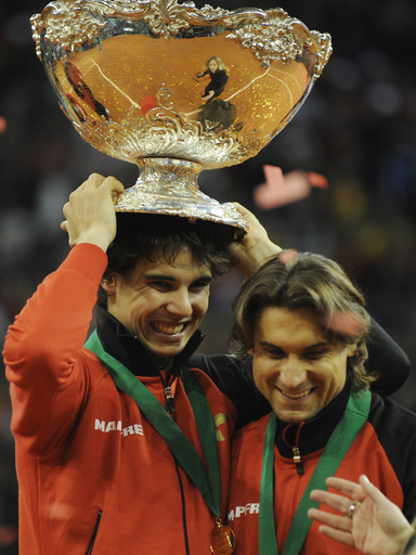 ナダルとフェレールがデ杯復帰へ、ベルディハは欠場