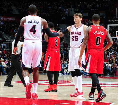 ホークス、トレイルブレイザーズを破り18連勝