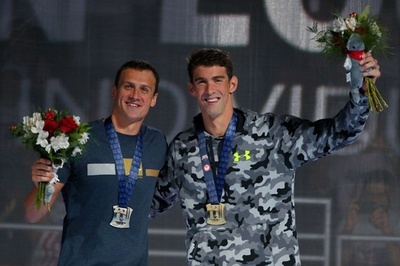 フェルプス、200m個人メドレーでロクテとの接戦制す