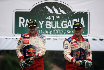 ローブが今季4勝目、ラリー・ブルガリア