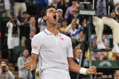 ジョコビッチが8強入り、ウィンブルドン選手権