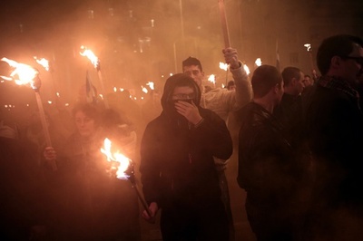 ギリシャ極右政党、党首ら72人が裁判へ 殺人や犯罪組織参加の罪