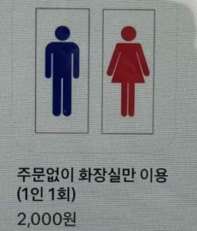 韓国・カフェでトイレだけ利用は「2000ウォン」…「注文なしなら有料」深まる自営業者の負担