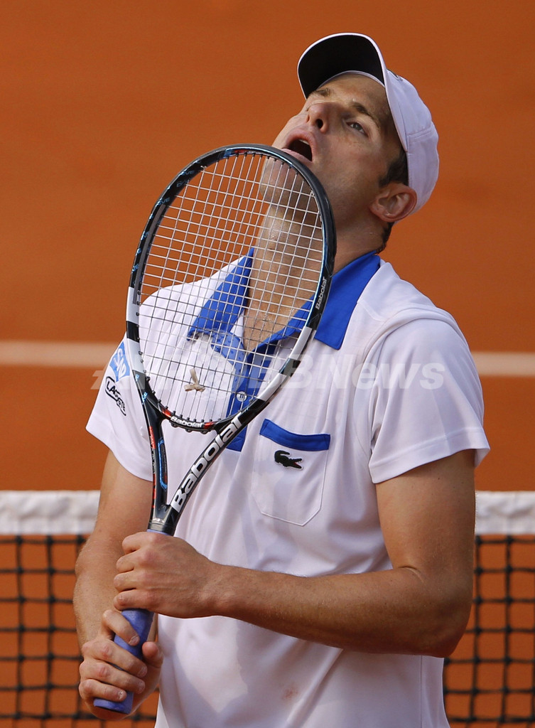 デルポトロら2回戦へ、ロディックが初戦敗退 全仏オープン