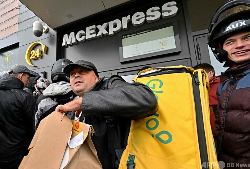 米マクドナルド、ウクライナで営業再開 侵攻後初、当面は配達のみ