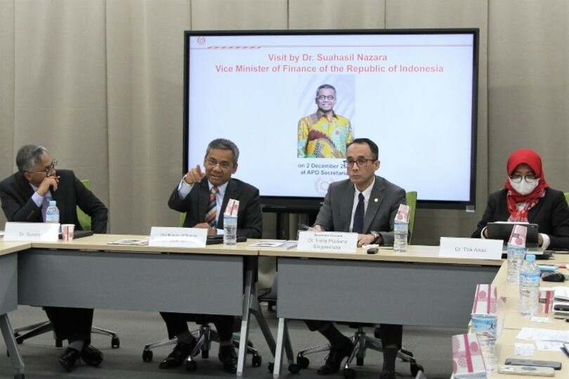 インドネシア財務副大臣と労働生産性向上についての意見交換