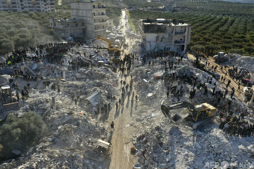 内戦で分裂のシリア、地震被災者支援で国際社会に難題