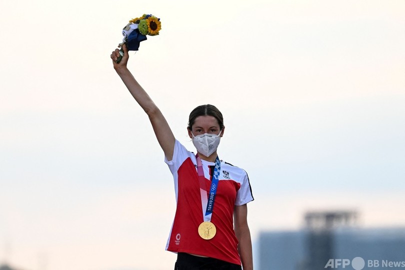 キーゼンホファーがオランダ勢を抑えて金、自転車女子ロードレース