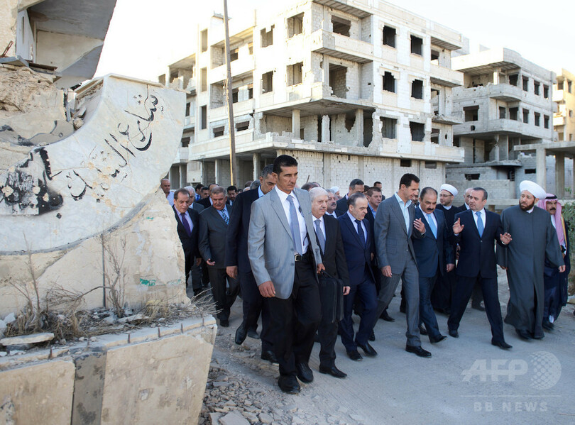 アサド大統領、シリア全土の奪還誓う 停戦発効直前に