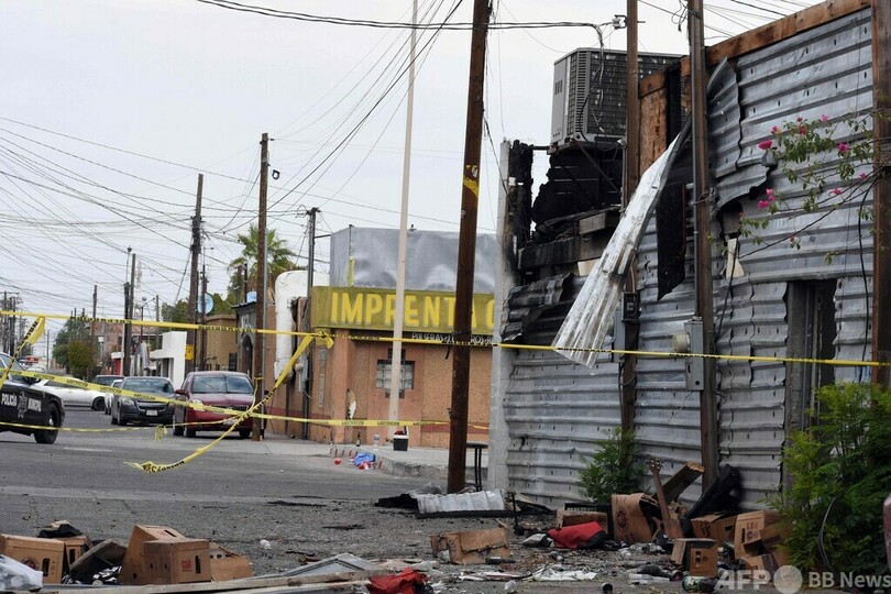 バーから追い出された男が放火、11人死亡 メキシコ