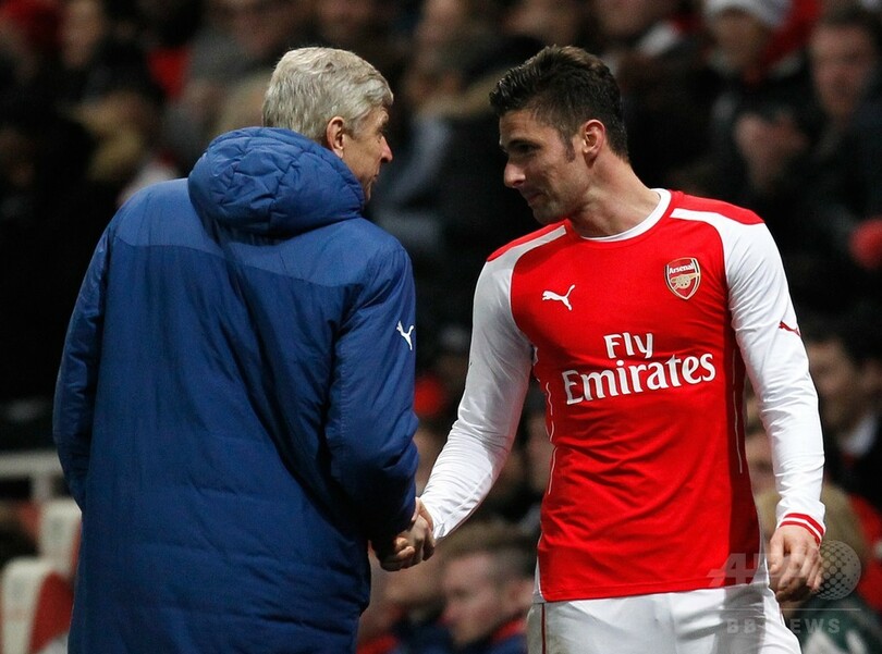 アーセナル、ジルー2得点の活躍で8強入り FA杯