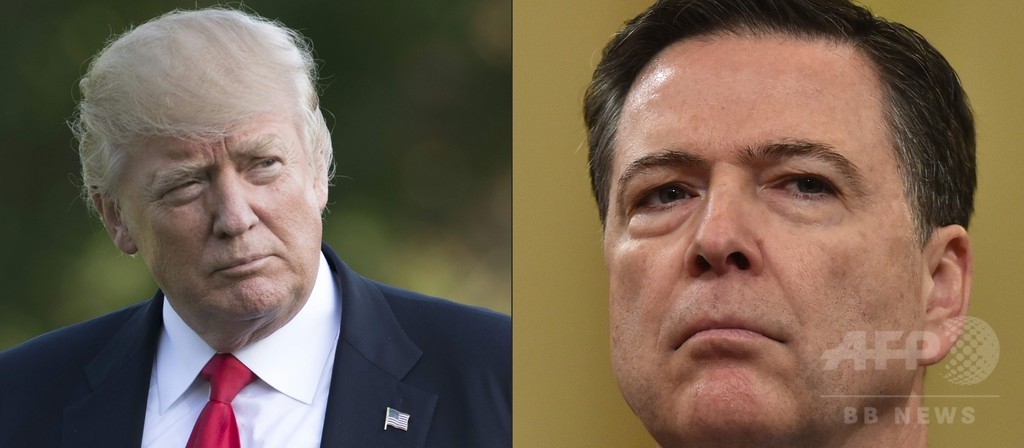 トランプ氏、FBI前長官の証言阻止せず ホワイトハウスが発表 トランプ氏、FBI前長官の証言阻止せず ホワイトハウスが発表