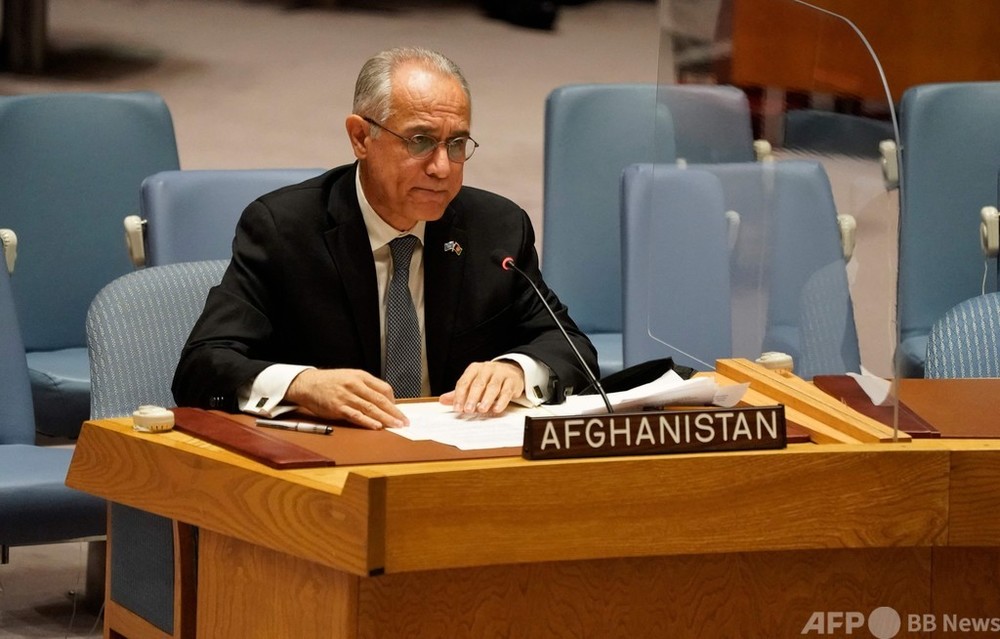 アフガン大使、国連演説取りやめ 理由明かさず