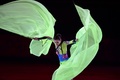 ソチ冬季五輪、フィギュアスケート・エキシビションの演技に臨むアデリナ・ソトニコワ（Adelina Sotnikova、2014年2月22日撮影）。(c)AFP/JOHN MACDOUGALL
