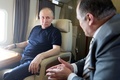 ロシア南西部ダゲスタン共和国の視察へ向かうウラジーミル・プーチン大統領（2023年6月28日撮影）。(c)Gavriil GRIGOROV / SPUTNIK / AFP