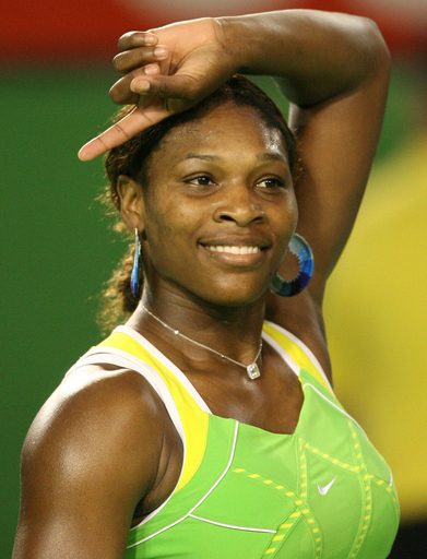 ＜テニス 07全豪オープン＞女子シングルス、初戦で圧勝のセレーナ 目指すは3度目の全豪制覇 - オーストラリア