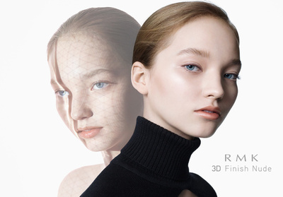 ズルいほど立体的な3Dヌードフェイスに、「RMK」新作ファンデーション