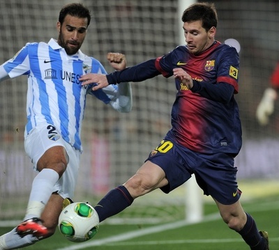 FCバルセロナ、数的不利のマラガとドロー スペイン国王杯