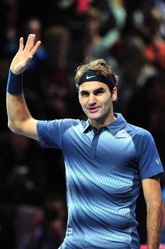 デルポトロを逆転で破ったフェデラーが準決勝へ、ATPツアー・ファイナル