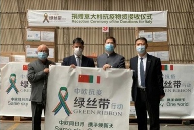 中国の民間の力、「大きな愛」伝える コロナ禍の世界に
