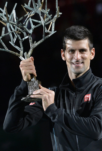 ジョコビッチが通算40度目のツアー優勝、パリ・マスターズ