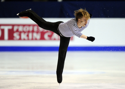 アモディオが男子SP首位発進、フィギュア欧州選手権