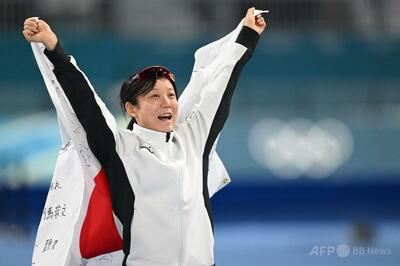 高木美帆がスピードスケート女子500mで銅メダル ミラノ・コルティナ五輪