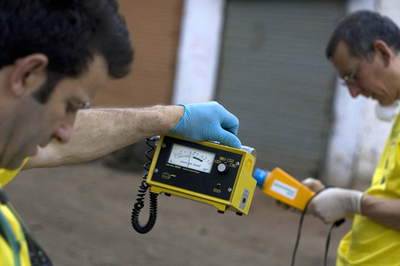 ニューデリーのスクラップ回収所で高レベル放射線、グリーンピース発表