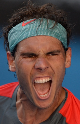 ナダルが新星ディミトロフ下し4強、全豪オープン