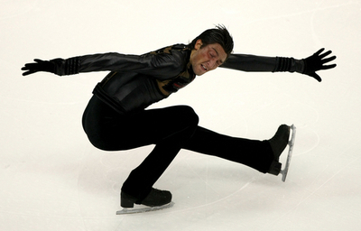 初日男子シングルSP、フィギュアGP第1戦