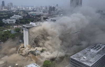 フィリピン首都で大型ホテル火災、5人死亡20人負傷