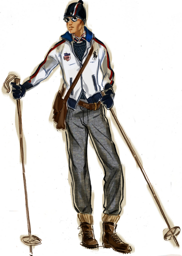 ポロ･ラルフローレン、五輪米国選手団のユニフォームをデザイン