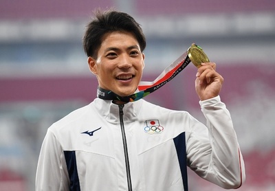 山縣が男子100ｍで銅メダル、優勝は蘇炳添 アジア大会