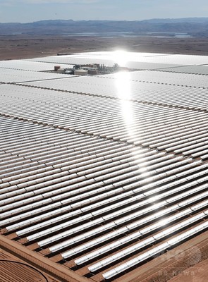 モロッコ、初の太陽光発電所が操業開始 モロッコ、初の太陽光発電所が操業開始