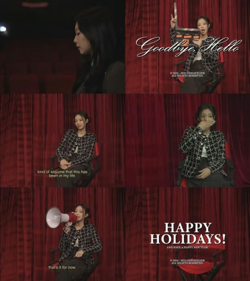 ‘Happy Holidays’ video (c)STARNEWS