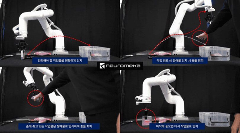 ニューロメカ衝突回避機能＝ニューロメカ提供(c)KOREA WAVE